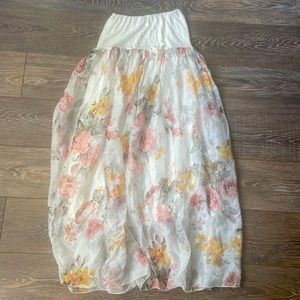 Floral skirt. One size fits most.
